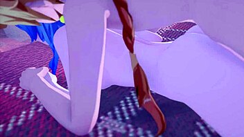Ganyu's sensual skills in 3D hentai game Koikatsu