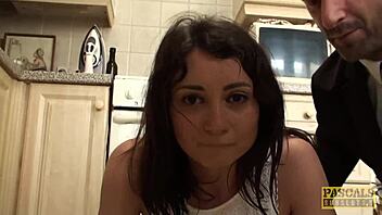 tender subslut Valentina Bianco gets wrecked by hung British master in rough action