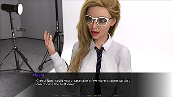 playing nudist school on the beach with tiny tits exposed.