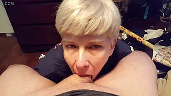 Hers Sucks Cock Deepthroat With Natural Tits!