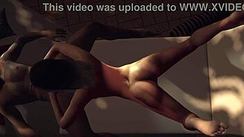 Good Girl Tries Big Cock in 3D Porn Mouth