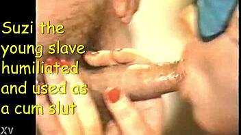 Suzi The Young 18+ Slave Used As A Cum Slut