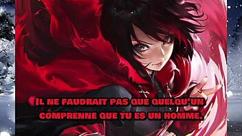 Ruby And Blake Train You In RWBY Hentai