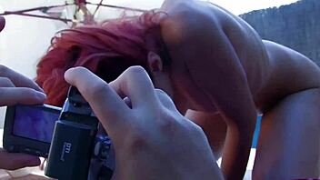 Shoots Her Sister While Giving Him A Blowjob And Takes It In The Ass