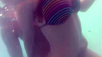 Gabriela Teen 18+ Has Sex In Pool With Big Ass