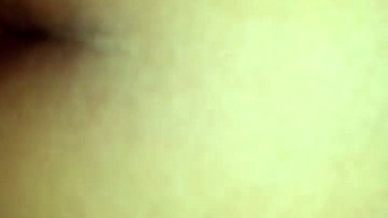 wife gets bent over for latex fuck from lover with cock in pussy doggystyle