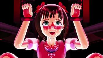 Feel the intense emotions in this 3d anime hentai with Kasuga in a passionate scene