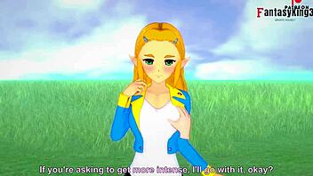i rescued zelda and fucked her pov in breath of the wild 😏