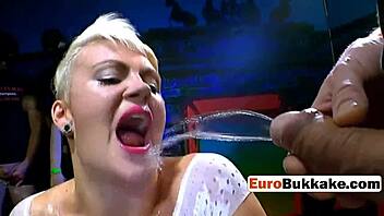 Ever Seen a Short-Haired Babe Handle Multiple Shooters in Wild Orgy? Crazy Hot Scene!