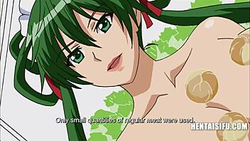 European maids in anime get naughty