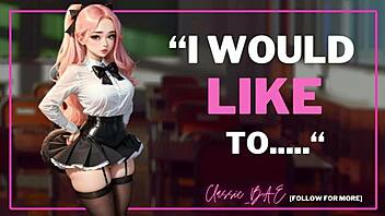 Experience the thrill of classroom pleasure with this AsMR audio