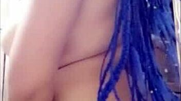 Stepmother seduces with video of natural tits and vagina