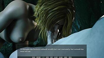 Vi går bananas ved sovende tante i vill lek