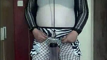 Sissy crossdress back, swallowing his own piss like you love?