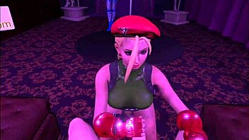 Experience the thrilling ride with Cammy in this VR game cosplay