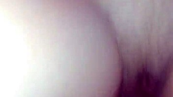 pregnant woman with tattoo having passionate sex