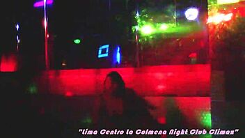 Peruvian dancers get wild in the nightclub