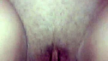 pregnant woman with tattoo having passionate sex