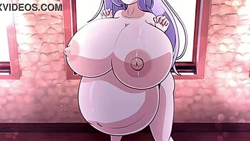 Camilla animation feels oral pleasure in hentai