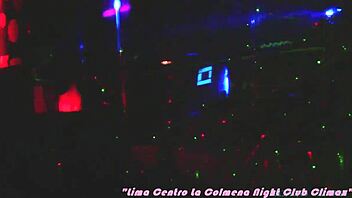 Peruvian dancers get wild in the nightclub