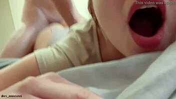 teen couple has raw rough sex after dancing at the nightclub