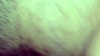 pregnant woman with tattoo having passionate sex