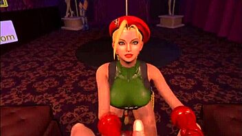 Cammy White Rides Cock In Virtual Reality Cosplay