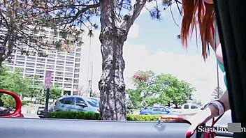 Busty Sara Jay and Lauren Phillips Ride Big Cock Hard!