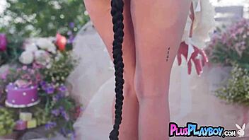 beautiful teen 18+ sunny STRIPS OUTDOOR, exposing big juicy ass in stunning poses