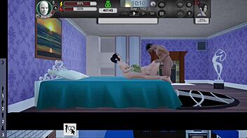 She loves me so much! Cost of Survival episode 9 with big tits and cum