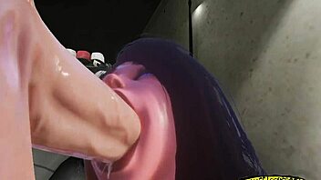 watch this anime blowjob creampie