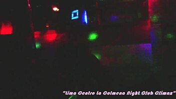 Peruvian dancers get wild in the nightclub