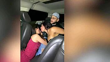 We left a nightclub and found a couple who wanted some fun. We had an orgy in the cuckolds van.