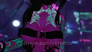 pov public rave strip lap dance with grinding and shaved pussy