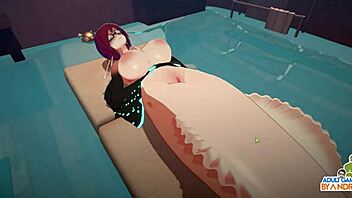 ep7 emma gets naked orc massage leading to hardcore sex in 3d anime!