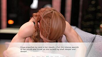 Big Tits Babe Plays Before Christmas Cumshot