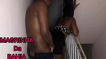 Quick fuck in construction building with anal orgasm!