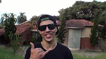 meeting fans, elisa sanches gets assfucked in orgy with cum