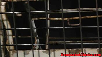 submissive milf pussyfucked and toyed with big tits bondage cumshot