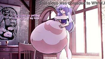 Camilla animation feels oral pleasure in hentai