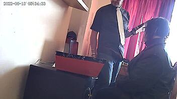 Office sex sucking the bosses cock in outdoor creampie 😈