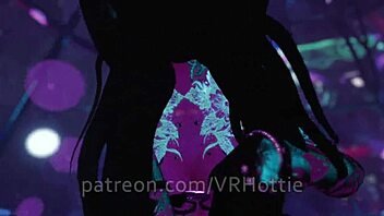 pov public rave strip lap dance with grinding and shaved pussy