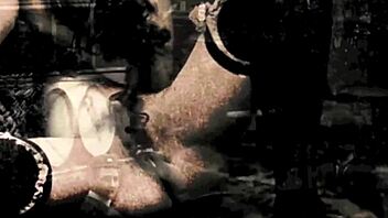 Vintage Hairy Action in Retro Porn Scene