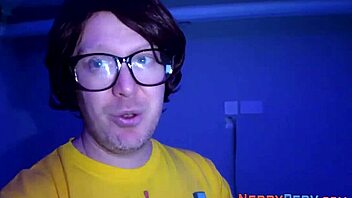 Busty Babe Tricked To Suck Cock First Time