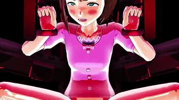 Feel the intense emotions in this 3d anime hentai with Kasuga in a passionate scene