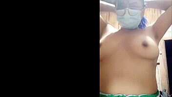 Stepmother seduces with video of natural tits and vagina