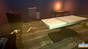 ep7 emma gets naked orc massage leading to hardcore sex in 3d anime!