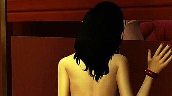 Asian Petite Striptease Leads to Gloryhole Blowjob