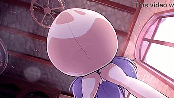 Camilla animation feels oral pleasure in hentai