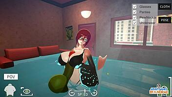 ep7 emma gets naked orc massage leading to hardcore sex in 3d anime!